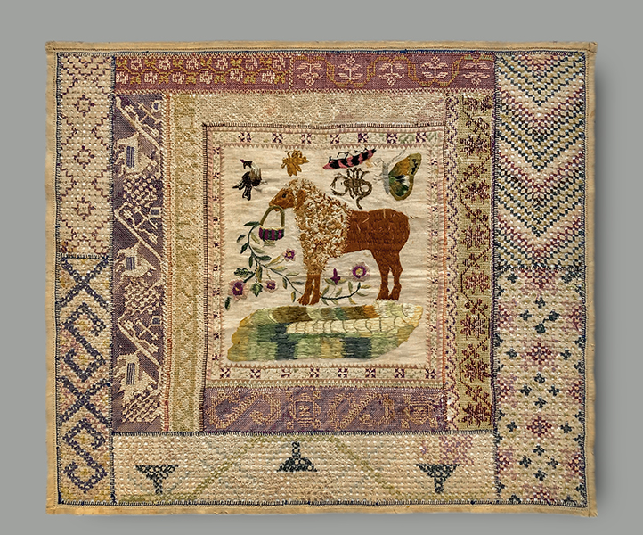 Verso of Pictoral Sampler, Mexico